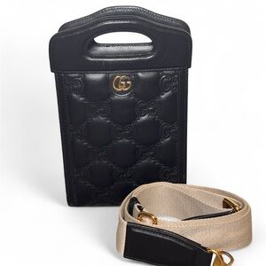 GUCCI GG Matelasse Top Handle Mini Bag (Pre-owned & Authentic)